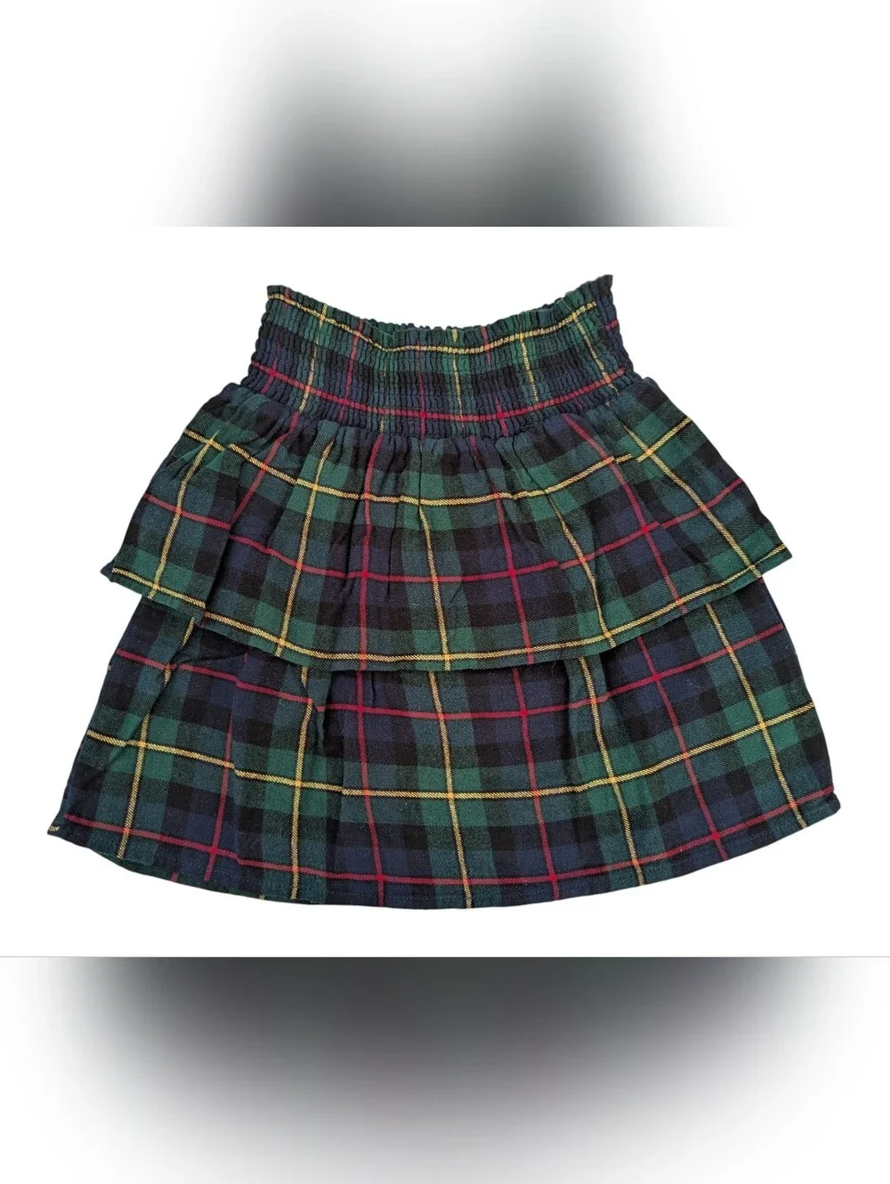 ✨ The Children’s Place Girls Plaid 2-Piece Matching Skirt Set - Size M/7/8 ✨